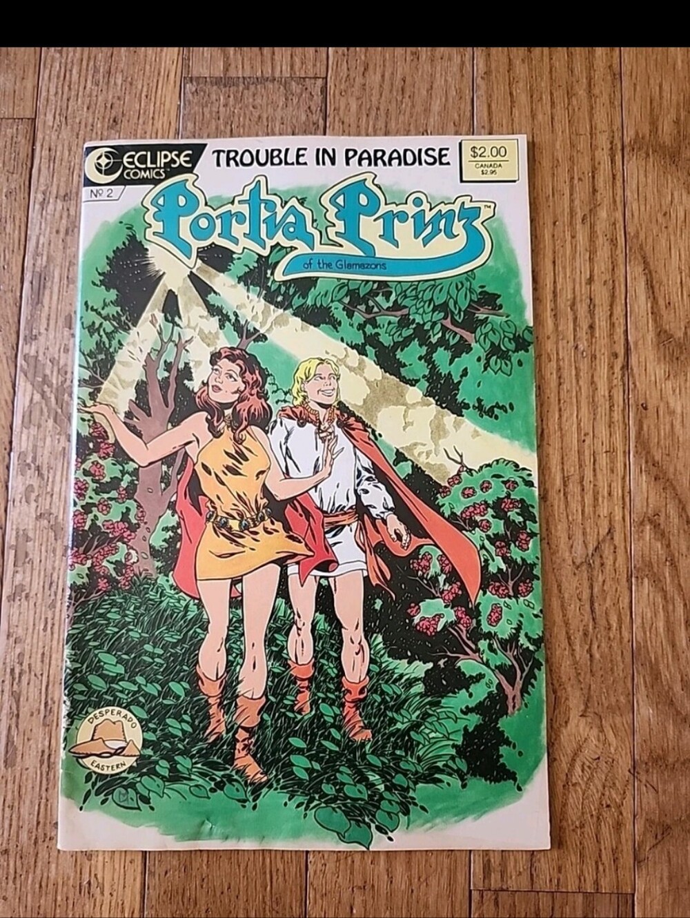 Portia Prinz of the Glamazons #2 (Eclipse Comics February 1987)